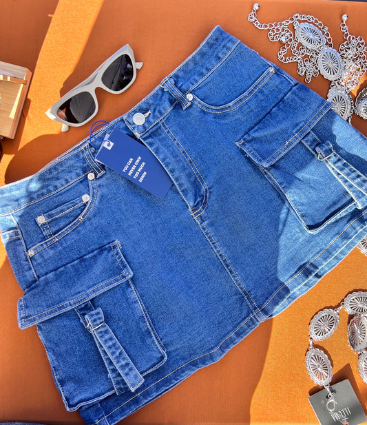 Marie Denim Skirt