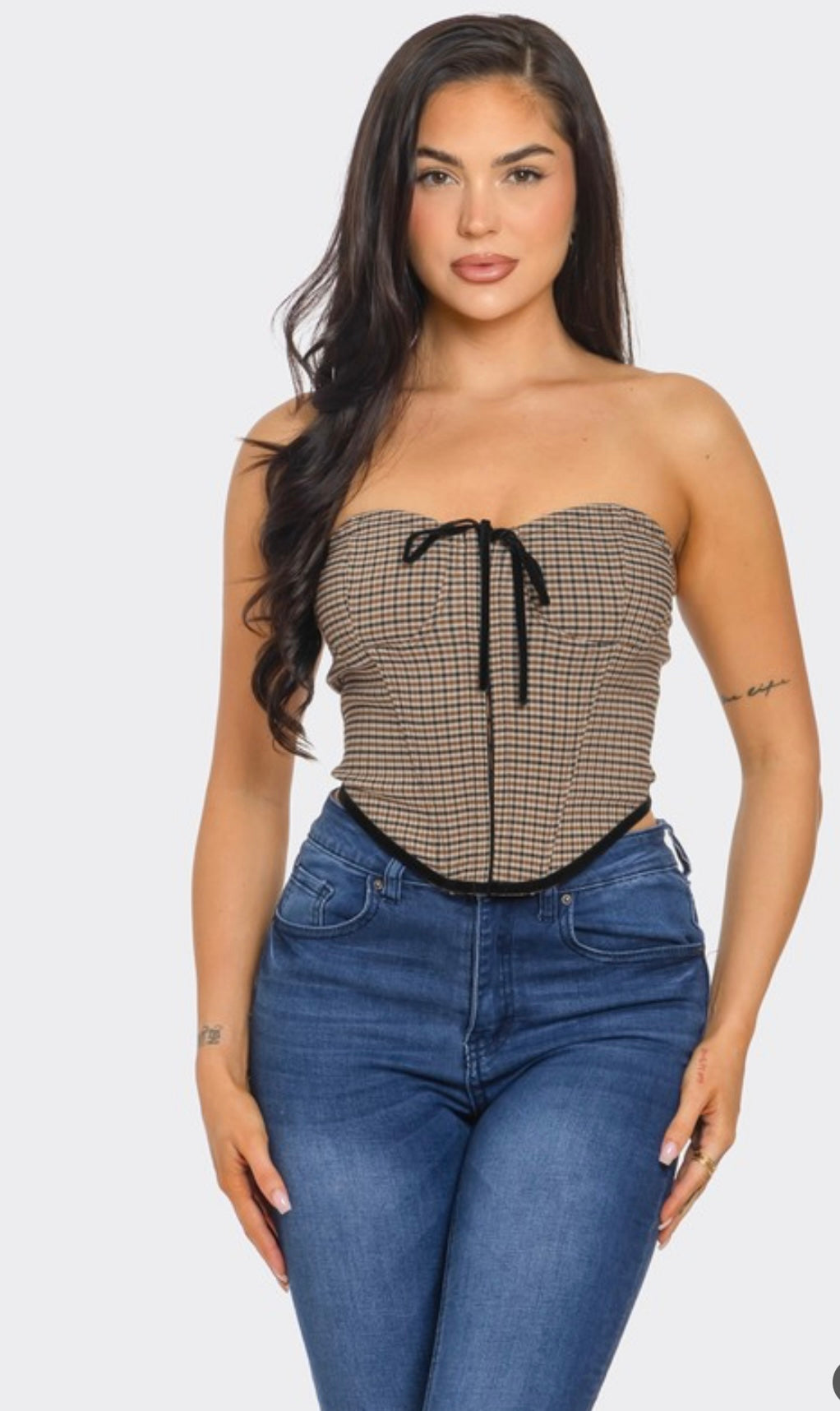 Dulce Corset Tube Top