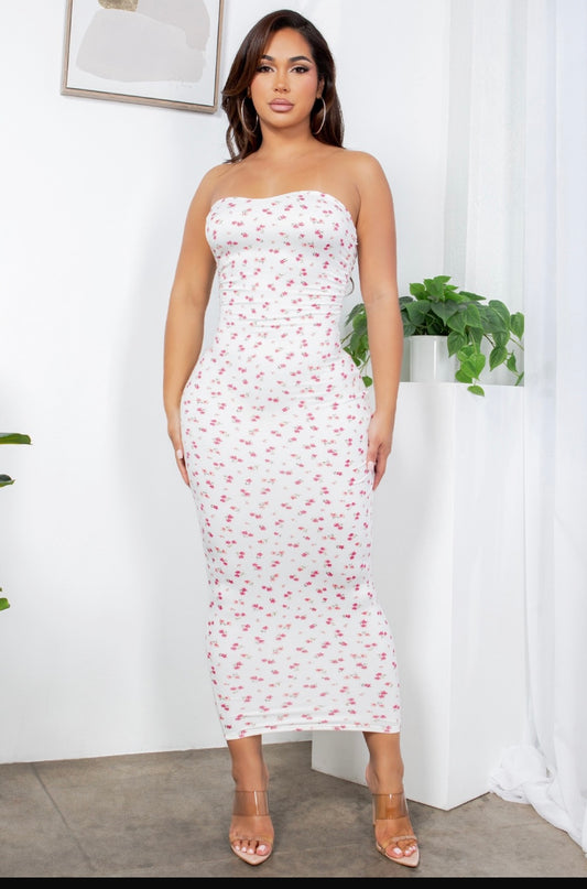 Flor bodycon Dress