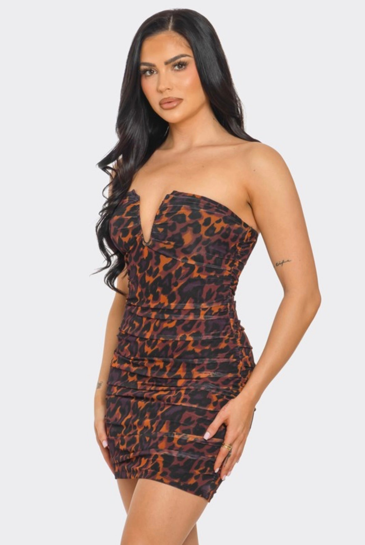 Leopard Mini Dress