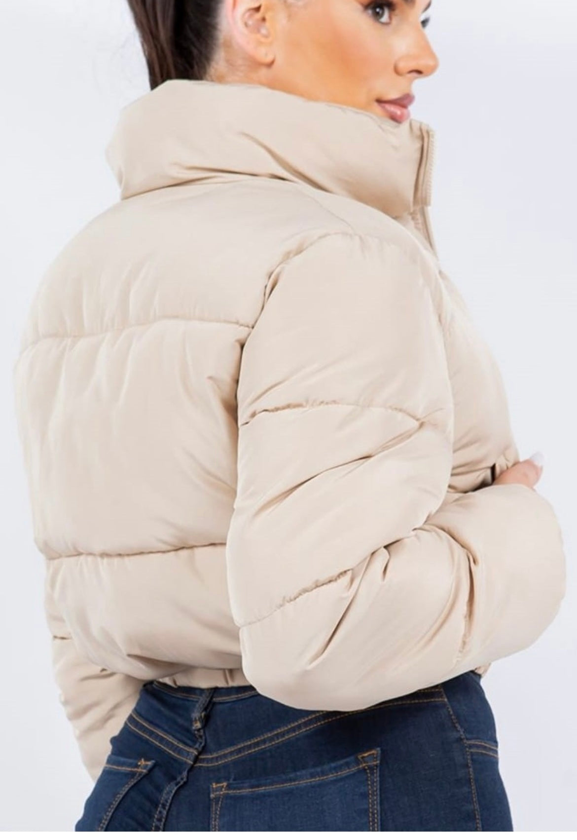 Julie Puffer Jacket (khaki)