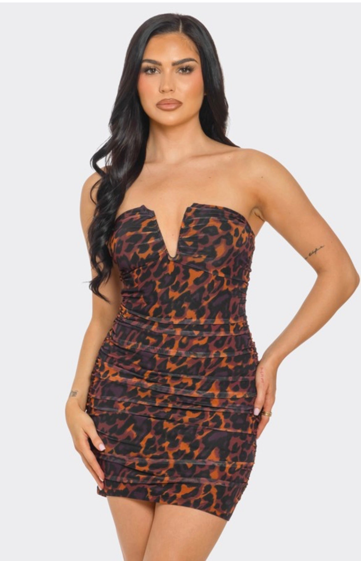 Leopard Mini Dress